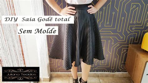 Diy Saia God Total N O Precisa De Molde Curso De Corte E Costura