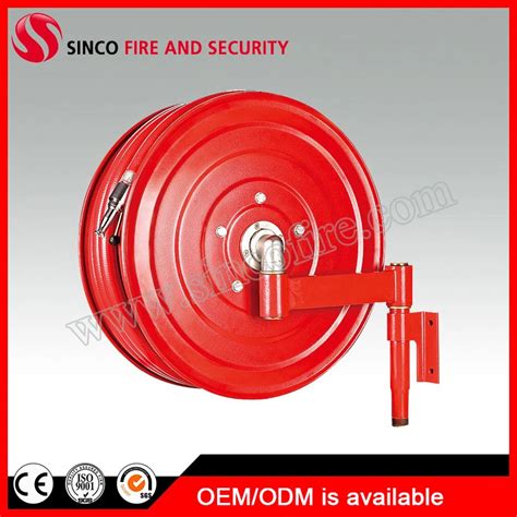 Manual Swing Fire Hose Reel With En Standard Hose Pipe China Fire