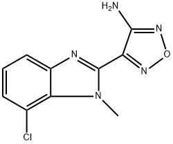 4 7 Chloro 1 Methyl 1H Benzo D Imidazol 2 Yl 1 2 5 Oxadiazol 3 Amine4