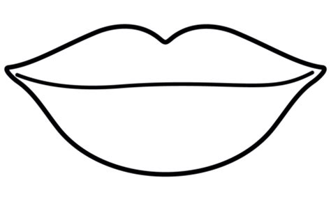 Dibujo De Labios Para Colorear Dibujos Para Colorear Imprimir Gratis