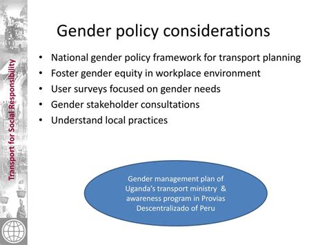 Ppt Mainstreaming Gender In Road Transport Operational Guidance For