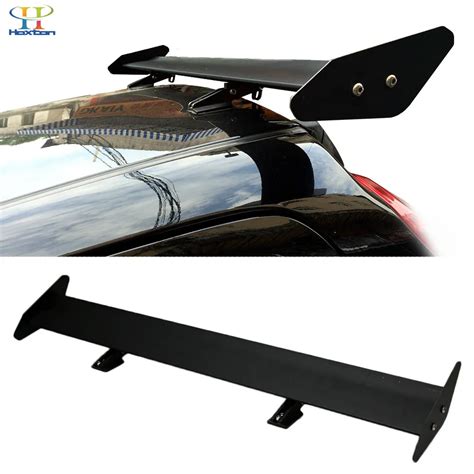 Universal Spoiler Racing Car For Hatchback Auto Cm Rear Gt Aluminum