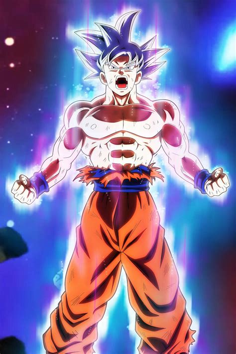 Dragon Ball Super Poster Goku Ultra Instinct Screaming In X In Free