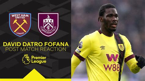 David Datro Fofana On Hammers Point REACTION West Ham 2 2 Burnley