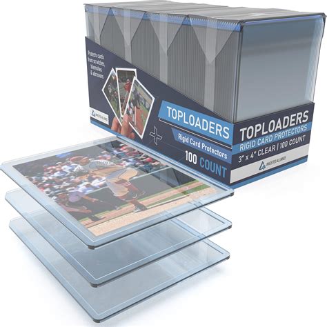 Amazon Ultra Pro X Clear Regular Toploaders For Cards With