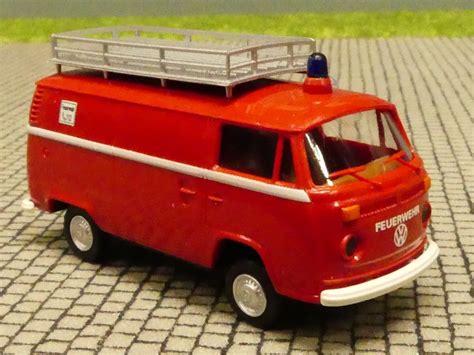 Modellspielwaren Reinhardt Brekina Vw T Feuerwehr Kasten