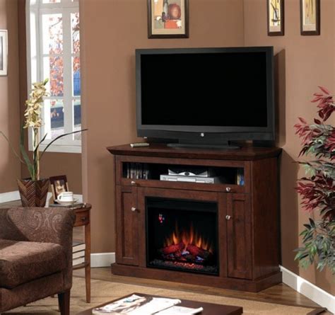 Corner Electric Fireplace With Tv Stand | Home Design Ideas