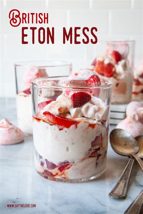 British Eton Mess Eton Mess Recipe Eat The Love