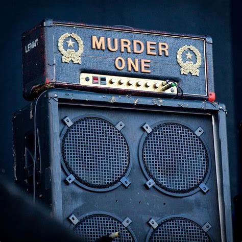 Motorhead Pinkpop 2010 Lemmy Motorhead Bass Amps Rock Roll Bands