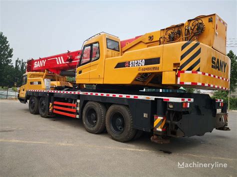 SANY Stc750 75ton Mobile Crane For Sale China Shanghai NW27909