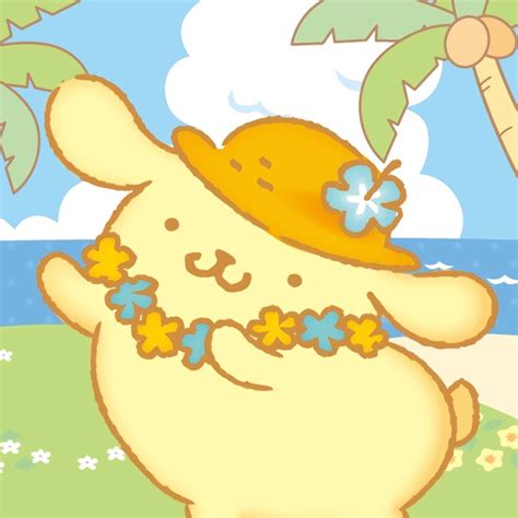 sanrio summer wallpaper the weather is so hot let’s go to the seaside ...