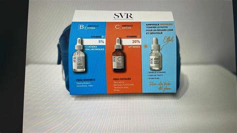 SVR Trousse AMPOULES B C Refresh Curvita Parapharamacie Tunisie