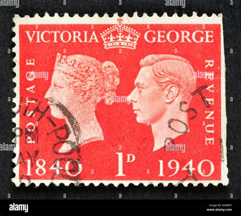 Uk Postage Stamp Stock Photo Alamy