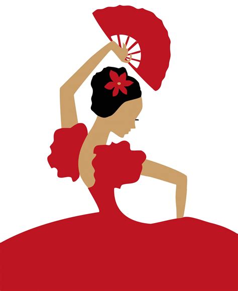 Flamenco Dancer Clip Art Free Stock Photo Public Domain Pictures