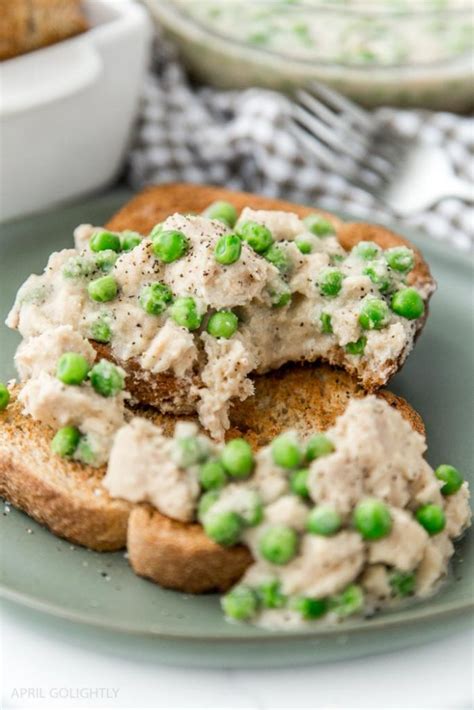 Paleo Creamed Tuna On Toast Recipe April Golightly