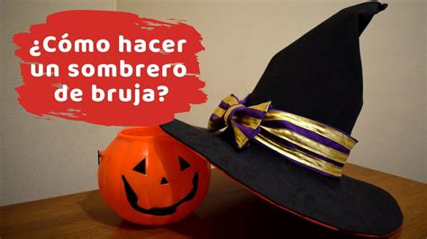 Tutorial Segu Un Video De Diy Como Hacer Un Gorro De Bruja Con Goma