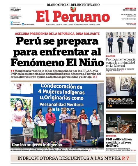 Presidencia Del Perú 🇵🇪 On Twitter Rt Diarioelperuano ☕️¡buenos