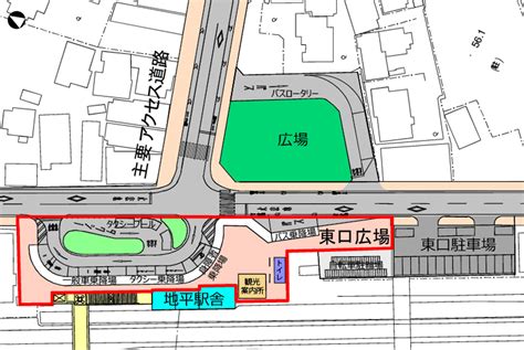 東口駅前広場の整備 常陸大宮市駅周辺整備事業