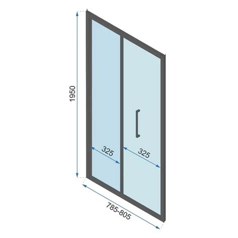 Cabina De Dus Patrata Cu Usi Pliabile Auriu Rea Rapid Fold X Cm