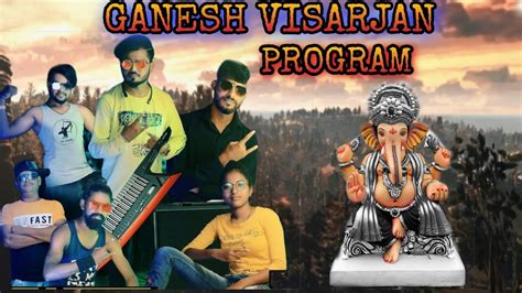 Spider Music Band Ganesh Visarjan Program At Balambe Youtube