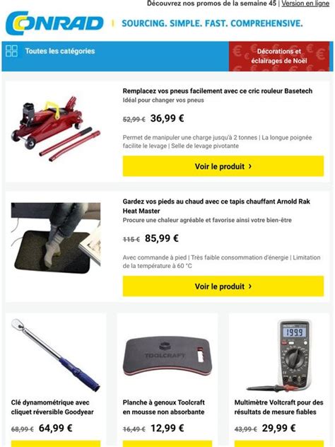 Conrad Ch Pratique Cric Rouleur Basetech Milled