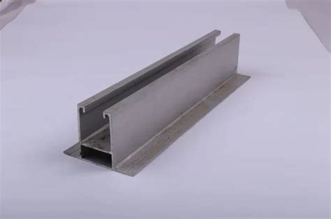 Silver Polished Mm Aluminium Monorail Structure For Industrial At Rs