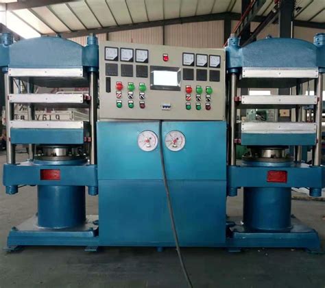 Plc Controlled Twin Rubber Vulcanizing Press China Plastic Press And