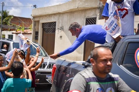 Carreata padrão majoritária impressiona e fortalece campanha de