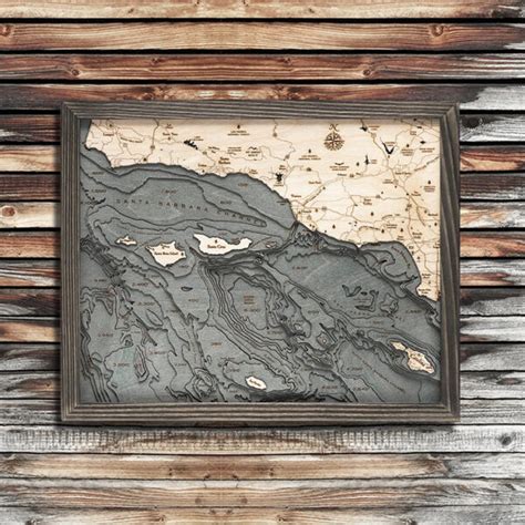 Cape Cod 3d Wood Map 3d Topographic Wood Chart