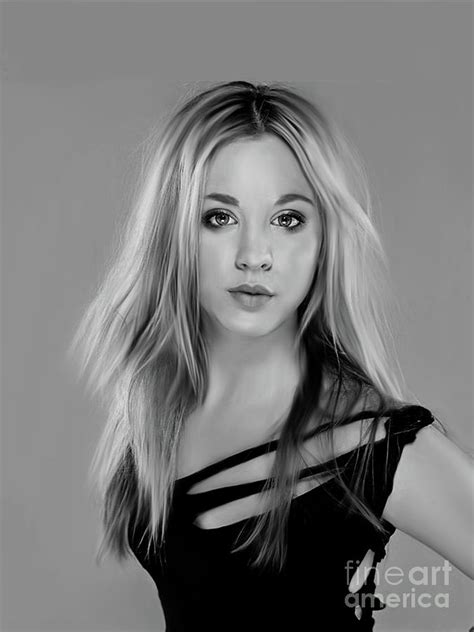 Kaley Cuoco Digital Art By Dcpicture Fine Art America