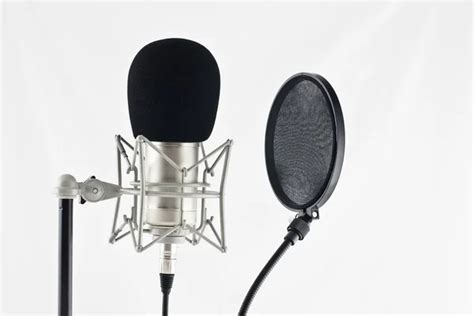 Hanging Recording Mic Stock Photos Royalty Free Hanging Recording Mic