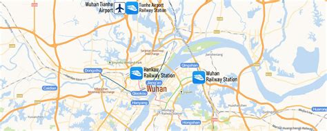 Wuhan Tianhe Airport Map, Location, Map of WUH Airport