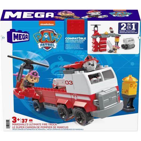 Bebeboutik Mega Bloks Super Camion De Pompier Pat Patrouille