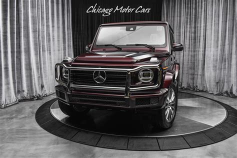 Used Mercedes Benz G Matic Suv Rare Rubellite Red Delivery