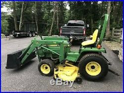 John Deere 755 Loader Tractor Mowers Tractors