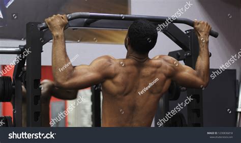 Black Man Pulled Out Gym Naked Stock Photo Shutterstock