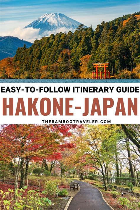 Hakone Itinerary How To Spend Days In Hakone The Bamboo Traveler