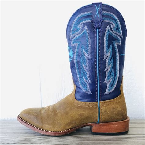 Unkwn Twisted X Hooey Cowboy Western Square Toe Boots Mens 10 D Grailed