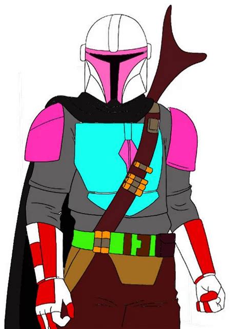 The Cool Mandalorian By Pizzaraccoon On Deviantart