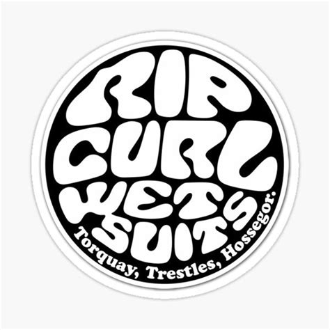 Rip Curl Icons Of Surf Sticker Blitz Surf Shop