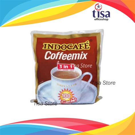 Jual Kopi Indocafe Coffeemix Sachet 20gr 1 Pak Isi 100 Pcs Shopee