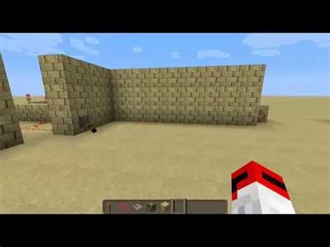 Minecraft Tutorial Versteckte Piston Tür GERMAN 1 5 2 YouTube