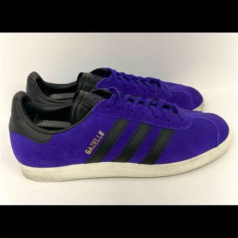 Adidas Gazelle Purple Suede Trainers | Adidas gazelle, Purple suede ...