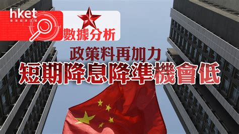 數據分析｜政策料再加力 短期降息降準機會低 香港經濟日報 中國頻道 經濟脈搏 D240318