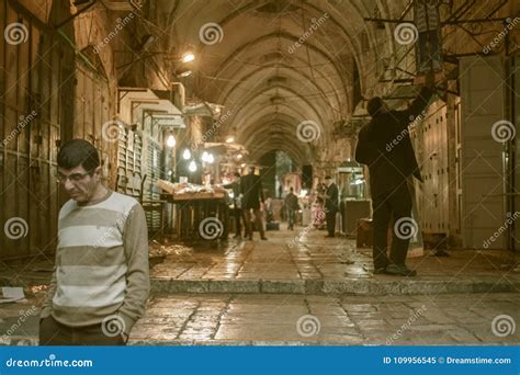 Old City in Jerusalem. editorial image. Image of city - 109956545