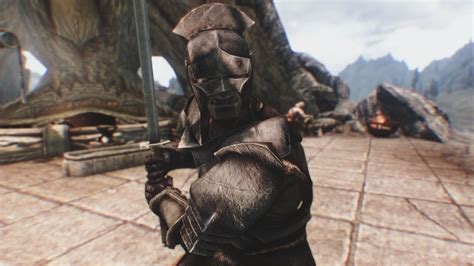 Skyrim Mod Of The Day Episode 159 Uruk Hai Armor Lotr Youtube