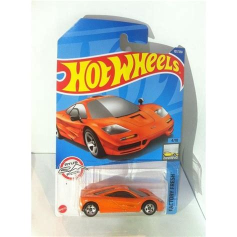 Hot Wheels Factory Fresh McLaren F Papaya Orange MATTEL Shopee Malaysia