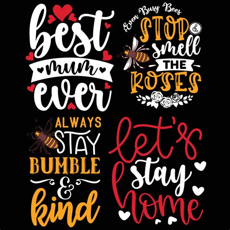 Svg Quotes Bundle 18973077 Vector Art at Vecteezy