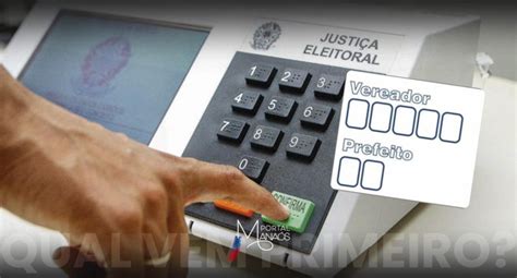 Vereador ou Prefeito conheça a ordem de votação nas Eleições 2024