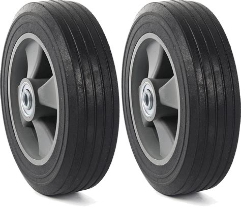 Shepherd Hardware 9636 8 Inch Semi Pneumatic Rubber Tire